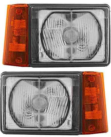 Set di fari anteriori sinistro e destro, senza lampadina per modello Panda 141_ 141A_