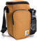 Carhartt B000028820199 10 Can Vertical Cooler, Fully-Insulated Lunch Box with Included Water Bottle, Polyester, Brown