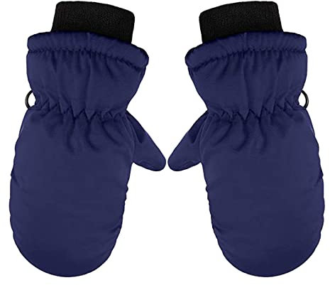 Geschenke Kinder，Skihandschuhe Kinder - Warm Gefüttert Winddicht Wasserdicht Snowboard Handschuhe Winter Fäustlinge für 2-8 Junge und Mädchen Skifahren Reiten Laufen Wandern Radfahren