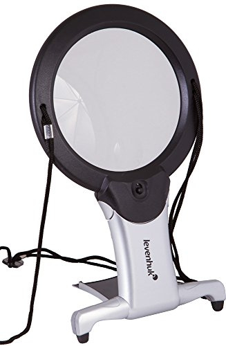 Lente D’Ingrandimento da Collo Levenhuk Zeno Vizor N2 con Luce LED, Astuccio e Laccio