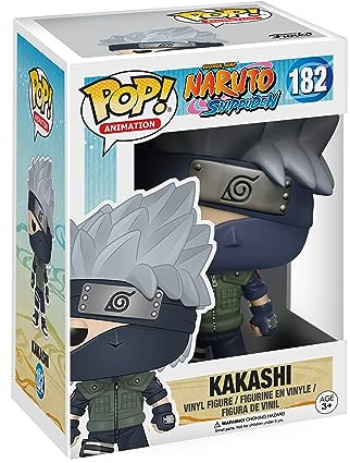 Funko Pop! Animation: Naruto: Shippuden - Kakashi Hatake - Vinyl-Sammelfigur - Geschenkidee - Offizielle Handelswaren - Spielzeug Für Kinder und Erwachsene - Anime Fans - Modellfigur Für Sammler