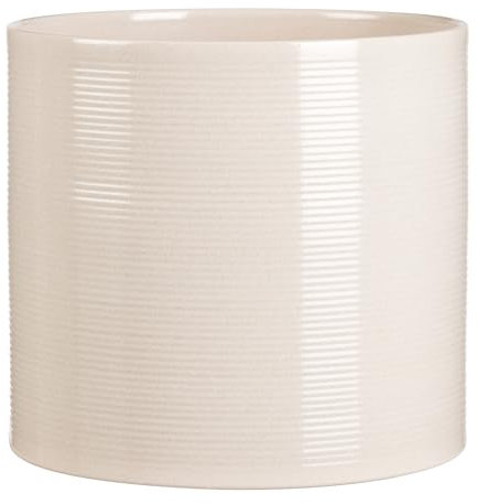 Scheurich Blumentopf aus Keramik, Farbe: Sesame, 16 cm Durchmesser, 15 cm hoch, 2,6 l Vol.