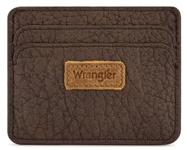 Montana West Wrangler Credit Card Holder for Women Wallet Card Case Small Ladies Female Pocket Wallet