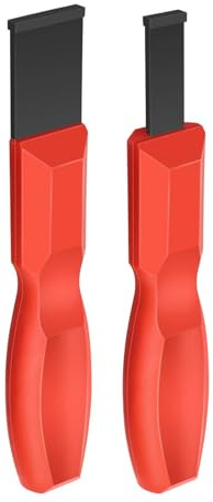 Lot de 2 grattoirs en carbure pour enlever les joints de moteur de voiture, 3,2 cm et 1,5 cm