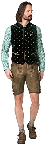 Stockerpoint Calzado Herren Trachtenweste, tanne, 50