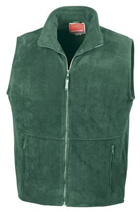 Result Core - Gilet Polaire Anti-Boulochage - Homme (M) (Vert forêt)