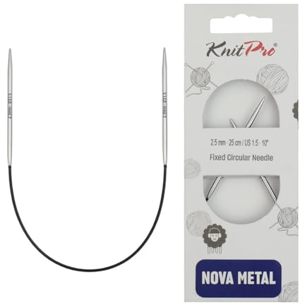 KnitPro Nova Fixed Circular Needles 10 (25cm) | 2.50mm