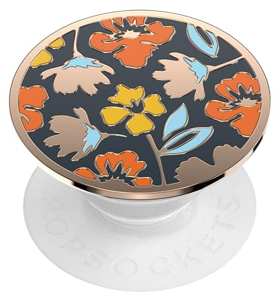 PopSockets telefongrepp med expanderande kickstand, självhäftande grepp - Emaljblad Frenzy
