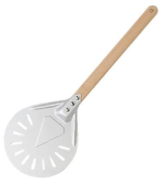 Pala Per Pizza Pala for pizza in alluminio Strumenti for sollevamento buccia Manico in legno antiscivolo Torta for pane Paletta for formaggio Taglierina for cottura Accessorio for tornitura Per La Cot