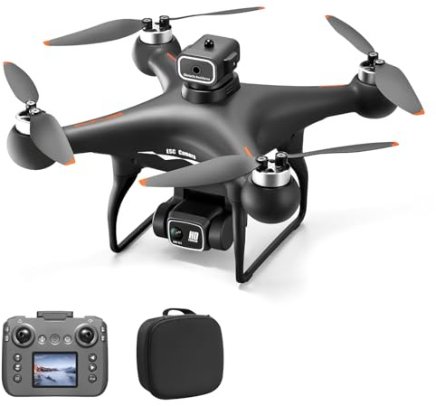 Kavolet Mini Quadricoptère avec Deux Caméras Haute Résolution avec Télécommande pour Avion télécommandé, Mini Avion pour éviter Les Obstacles Débutants, Adultes et Enfants (Noir #-1)