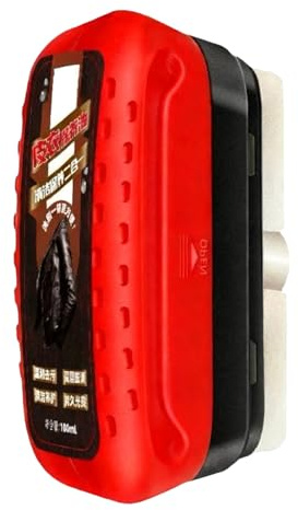 Generico Detergente per Pelle - 100 Ml Liquido Di Cura Con Spazzola,Detergente Per Scarpe In Pelle - Adatto per Automobili,Divani,Stivali,Borse,Giubbotti,Selle,Guanti,Tappezzeria