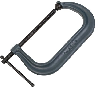 Wilton C-Clamp, 8-1/4 Opening, 4-15/16 Throat, 6900 Lbs. Clamping Force (Model 408)