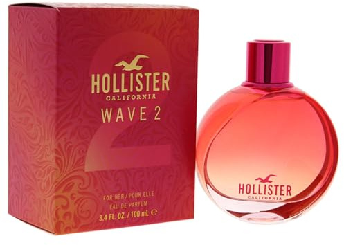 Hollister Wave 2, Eau de Parfum Spray, WoMen, 3.4 Ounce