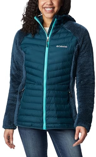 Columbia Powder Lite Sherpa Hybrid Jacket, Chaqueta Acolchada para Mujer