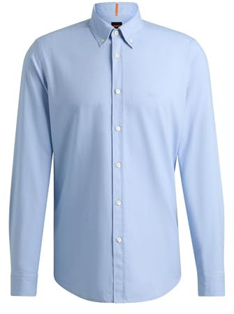 BOSS Hommes Rickert M Chemise Regular en Coton Oxford
