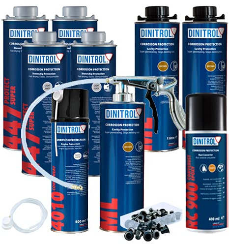 Rejel DIN03MG litri kit a prova di ruggine