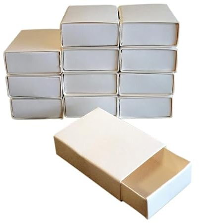 Graine Créative Boites d'allumettes Petite Boite vides 5cm 12 pièces