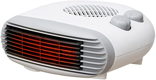 BROLLUX Calefacción eléctrica, 2000 W, ventilador turbo, convector móvil, calentador eléctrico, calentador rápido, disponible inmediatamente