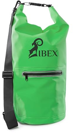 ZIEGER SCHNORR Drybag 20 Liter Grün Tasche Seesack Packsack Wasserdicht