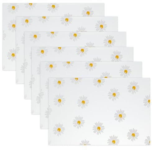 Tappetini Frigorifero, Tappetino Frigo Lavabile Tagliabili Impermeabile, Tappetino Cassetti Cucina Antiscivolo Frigorifero Mat Tappetino Frigorifero per Armadi Tavolo Frigoriferi, 45 * 30cm, 6 Pezzi