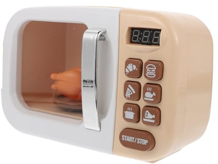 KICHOUSE Forno A Microonde in Miniatura Giocattolo Per Elettrodomestici Giocattolo Creativo Per Forno A Microonde Per Bambini