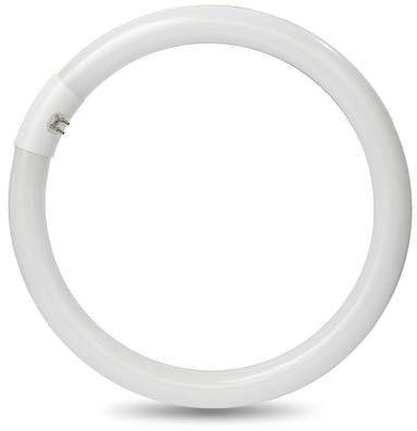 Lampadina neon circolare fluorescente 32 watt luce bianca fredda 6500K attacco G10q 30cm 2100lm Imperia