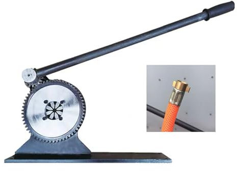 Cintreuse de tubes, Machine de sertissage de tuyaux hydrauliques à 6 dents/8 dents, presse de sertissage de tuyaux manuelle, cintreuse de tuyaux for machines de découpe de tuyaux en plastique,Puissan