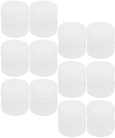 Sosoport 50pezzi Sonaglio Per Scatola Ad Anello in Plastica Giocattoli Per Accessori Per Riparare Bambole Senza Rumore Forte