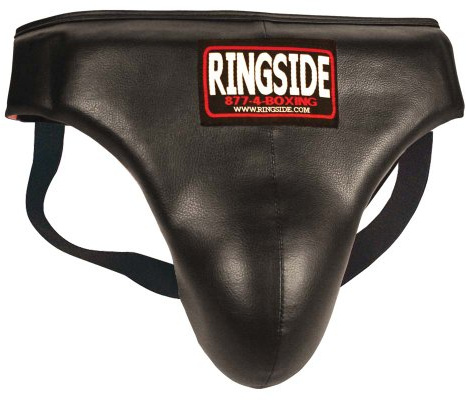 Ringside Boxing Abdominal and Groin Protector, Large Black
