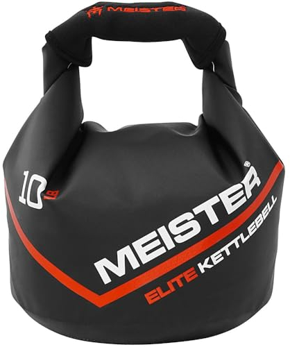 Meister Elite tragbare Sand-Kugelhantel – weicher Sandsack-Gewicht – 4,5 kg