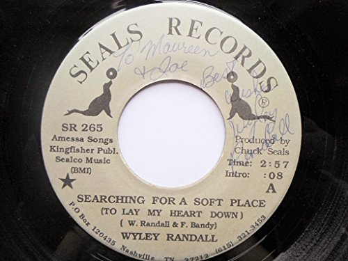 Randall, Wyley Searching For The Soft Place 7 Seals SR265 EX1970sUS pressing, signed