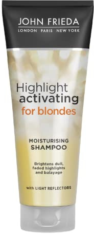 John Frieda Sheer Blonde Highlight Activating Moisturizing Shampoo, 250ml