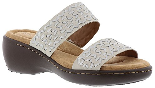 Easy Spirit Women's Dahlia Sandal, Ivory, 5.5 UK