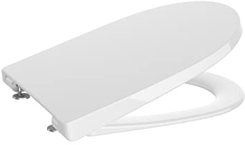 Roca A801E20001 Siège et couvercle Supralit, Collection Ona, Blanc