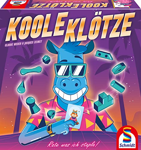 Schmidt Spiele 49414 Koole Klötze, Familienspiel, Party und Actionspiel