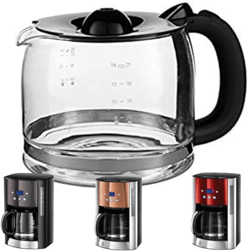 UTIZ Glass Carafe Jug 700131 Luna Coffee Pot Compatible with 23240-56 23241-56 24320-56 25151-56