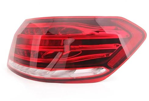 SKINII Piloto Trasero 1 par Luces traseras LED Exteriores para Mercedes para Benz W212 Clase E 2009-2013 lámpara conducción señal Giro lámpara Freno Parada Reflector Parachoques Trasero(Outer Right)
