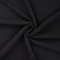 Weicher Strickstoff mit Waffeloptik, unifarben, Schwarz als Meterware zum Nähen, 50 cm