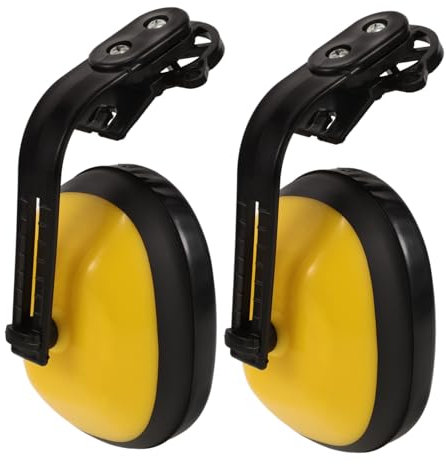 SKISUNO Industrial Hearing Protection Heavy Duty Soundproofing Ear Muffs Hard Hat Noise Isolating Earmuffs for Construction and Daily Noise Reduction