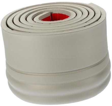 NUOBESTY Self Adhesive Skirting Trim Baseboard Molding Made of Nbr Material, Easy to Clean Peel and Stick Tile Edge Edging for Tiles, for Office and Hotel Wall Decoration