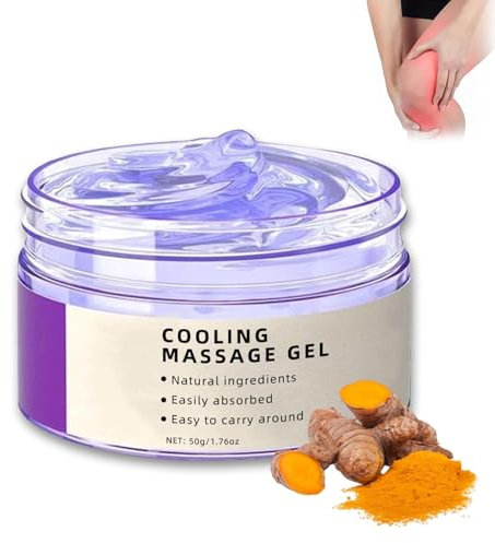 Krea-in Joint Pain Purple Gel, Soothing Pain Relief Gel, Fast-Acting Pa-in Relief Massage Cream, Soothes Knees, Lumbar, Neck, Hands, and Feet,Light-Weight & Easliy Spread for Post-Workout