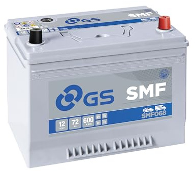 GS SMF068 12V 72Ah 600 CCA Maintenance Free Car, Truck & Van Battery