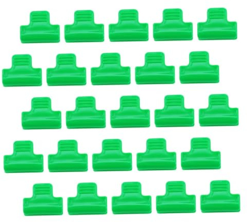 Hohopeti Pinzas para Película de Invernadero de 11 MM 40 Unidades Clips de PP Fibra de Vidrio para Varillas Redondas de Plástico y Metal Abrazaderas Antideslizantes para Fijar Lonas y