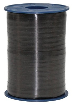 C.E. Pattberg AMERICA Ruban Paquet Cadeau noir, 500 m de Bolduc pour Emballage, Bolduc Largeur 5 mm, Accessoire de Décoration & Bricolage DIY, Ruban Décoratif pour Présents, en Toute Occasion