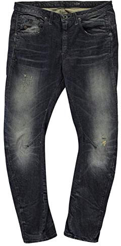 G-STAR Raw, ARC 3D Tapered, Damen Jeans Hose Stretchdenim Darkblue Vintage W 24 L 32