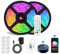Alexa LED Strip 10m, 5050 RGB LED Stripes, APP Steuerbar Musik LED Lichterkette kompatibel mit Alexa,Google Assistant Farbwechsel LED Streifen LED Leiste mit Fernbedienung and 12V Netzteil