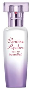 Christina Aguilera - Eau so Beautiful Eau de Parfum, Perfume Femenino, con Notas de Hojas de Violeta Aplastadas, Gardenia, Magnolia y Sándalo, Perfume para Mujer - 15 ml