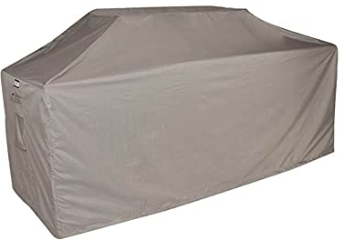Raffles Covers Schutzhülle Outdoor-Küchen 245 x 85 H: 125/115 cm | Atmungsaktiv | Wasserdicht | UV - beständig | Doppelt genähte, PU-versiegelte Naht | Elastischer Kordelzug |