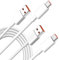 [1M 2er-Pack] Schnellladekabel Typ C für Xiaomi 14T 13T 12T 11T Pro Redmi Note 13 12 11, USB-auf-USB-C-Kabel für Xiaomi 14 13 Ultra POCO F6 F4 GT, USB-C-Kabel Turbo Charge 120 W für Black Shark 4 5