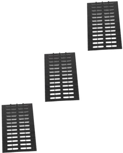 Veemoon Gutter Cover Outdoor Drain Grate Plastic French Drain System Kitchen Sink Compatible